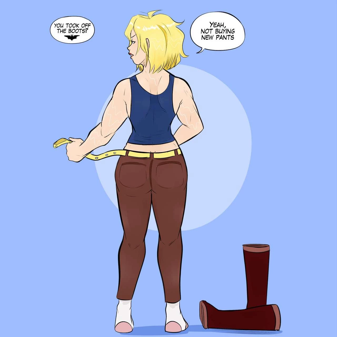Strippin' Hero Girls porn comic picture 9