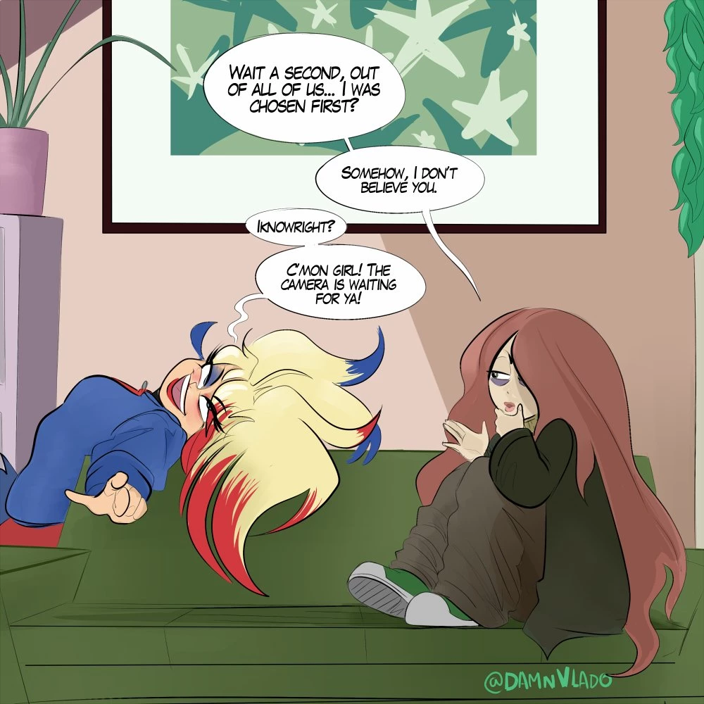 Strippin' Hero Girls porn comic picture 93