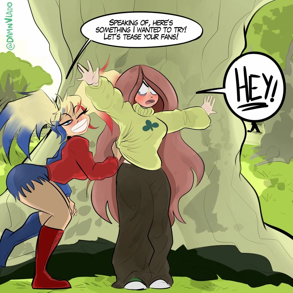 Strippin' Hero Girls porn comic picture 99