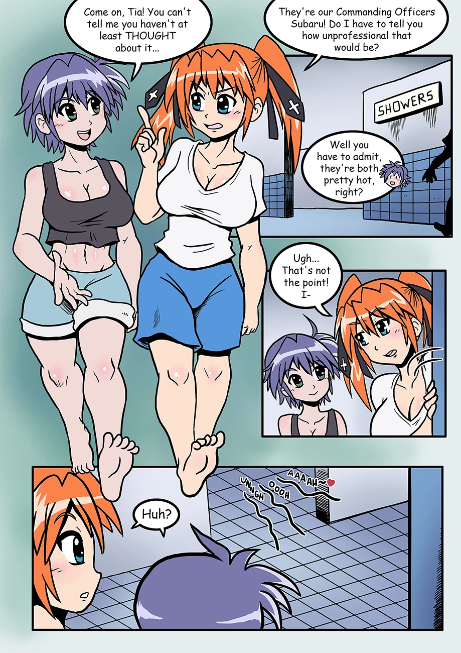 Subaru X Teana porn comic picture 1