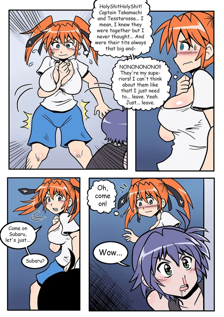 Subaru X Teana porn comic picture 3