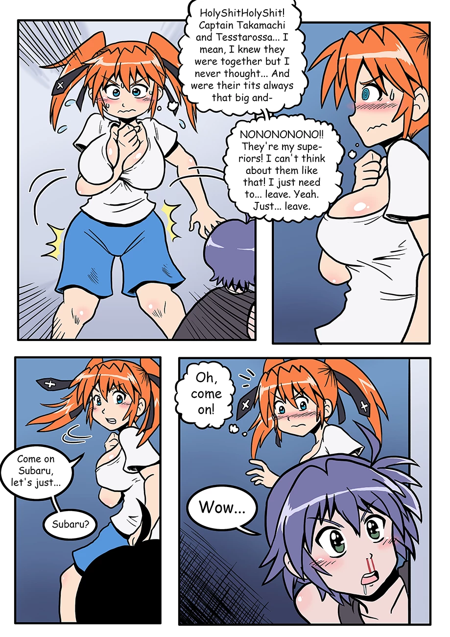 Subaru X Teana porn comic picture 3