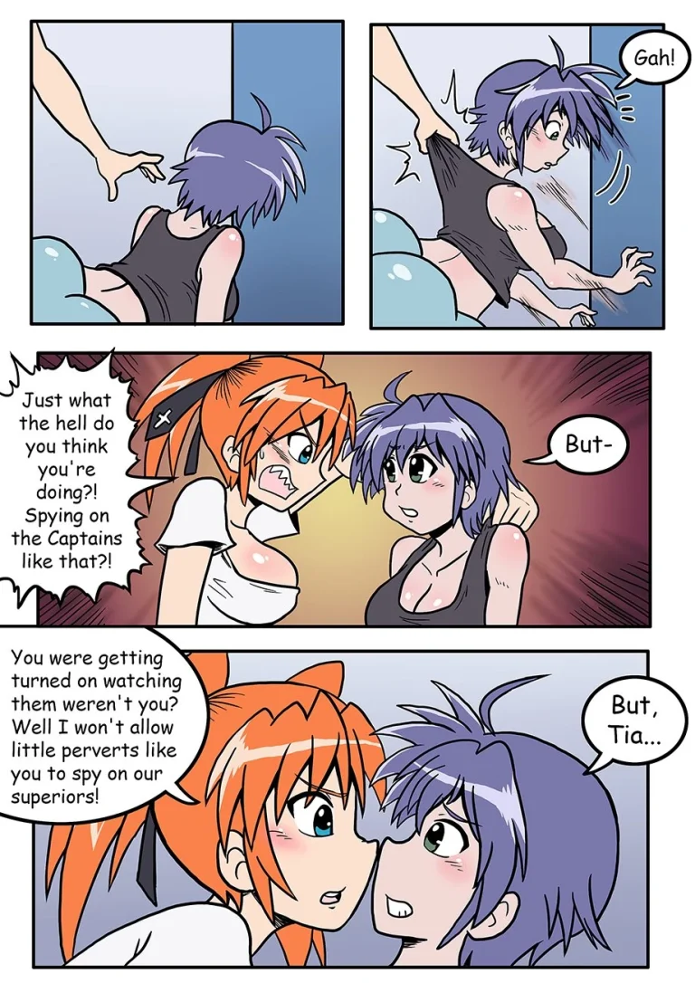 Subaru X Teana porn comic picture 4