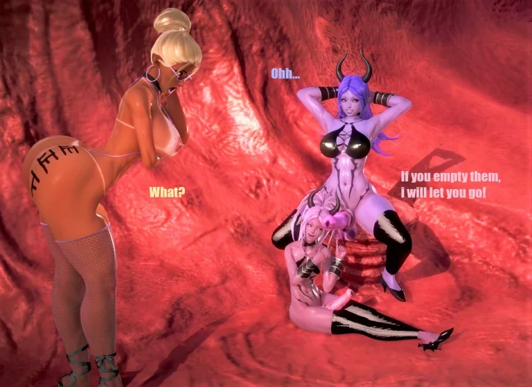 Succubus Vs Sluts 2 porn comic picture 19