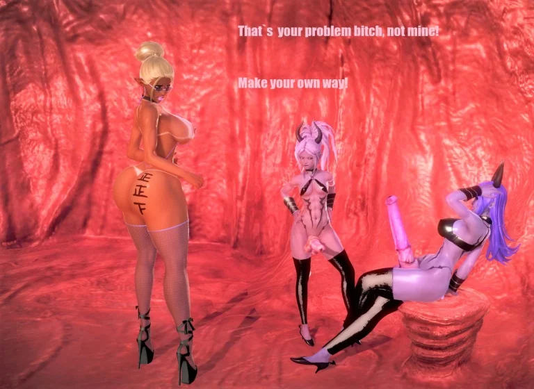 Succubus Vs Sluts 2 porn comic picture 21