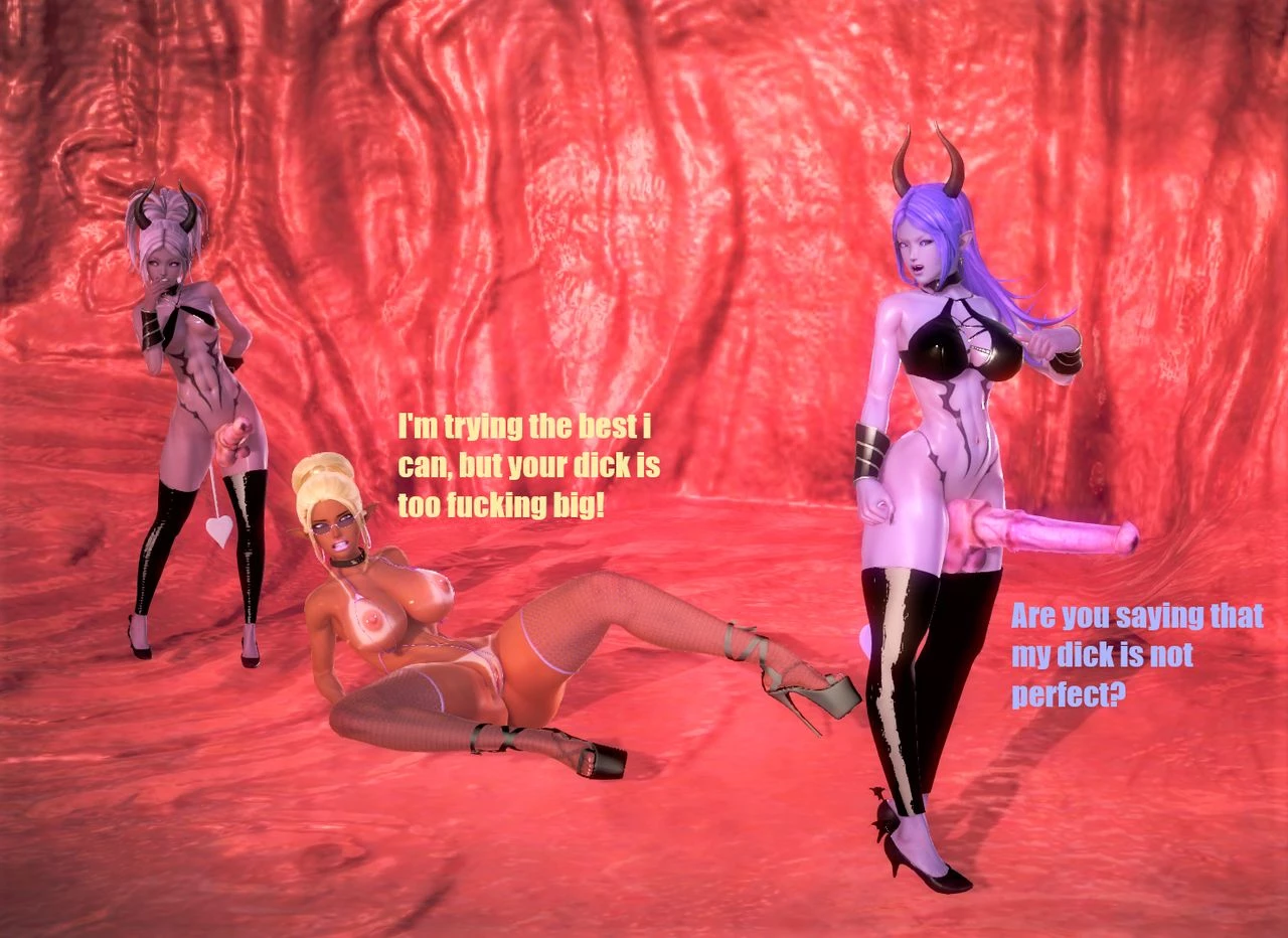 Succubus Vs Sluts 2 porn comic picture 35
