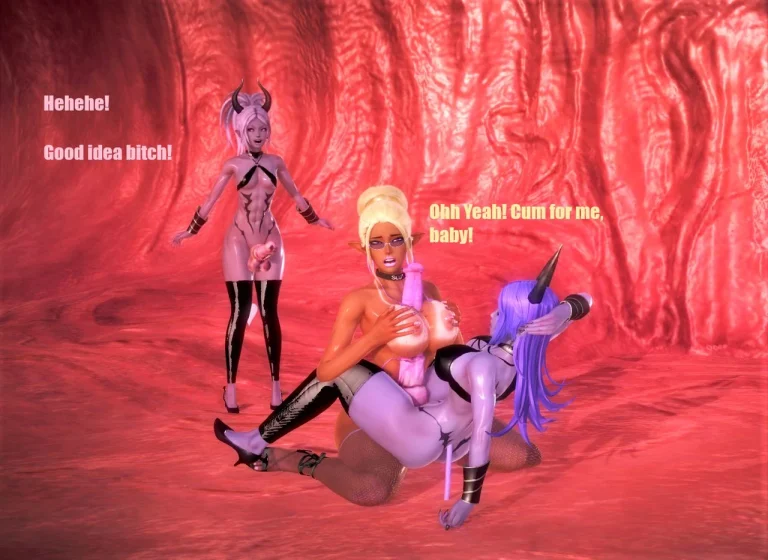 Succubus Vs Sluts 2 porn comic picture 37