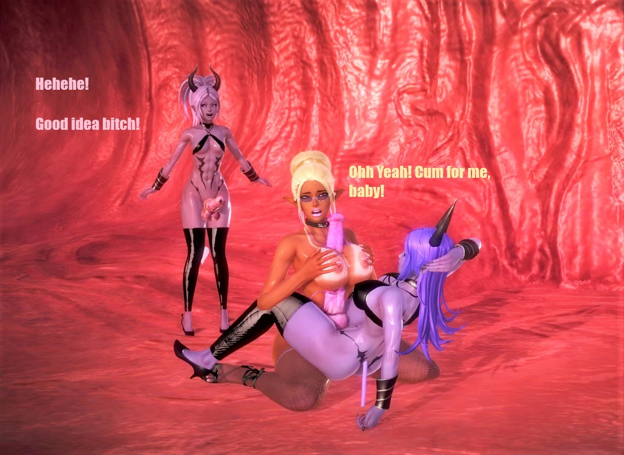 Succubus Vs Sluts 2 porn comic picture 37