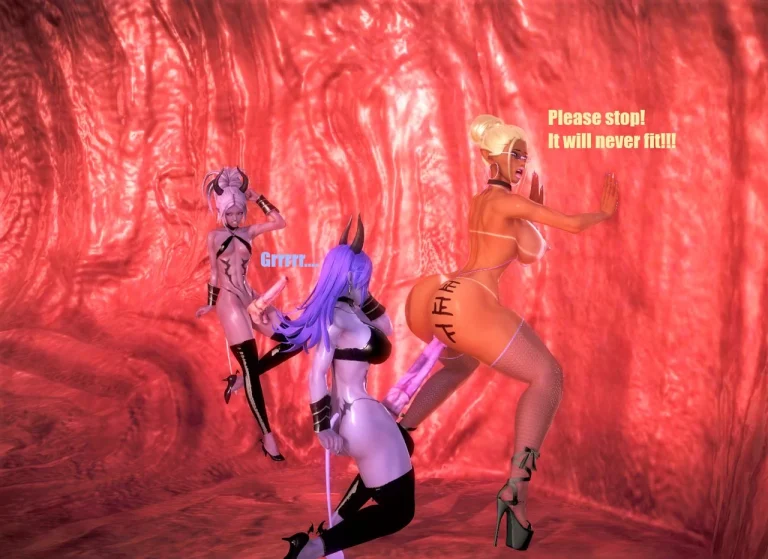 Succubus Vs Sluts 2 porn comic picture 42