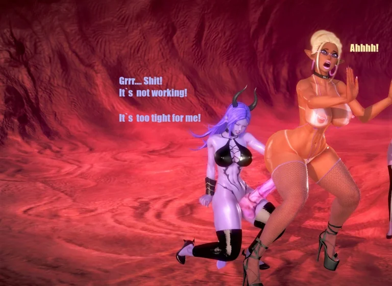 Succubus Vs Sluts 2 porn comic picture 43