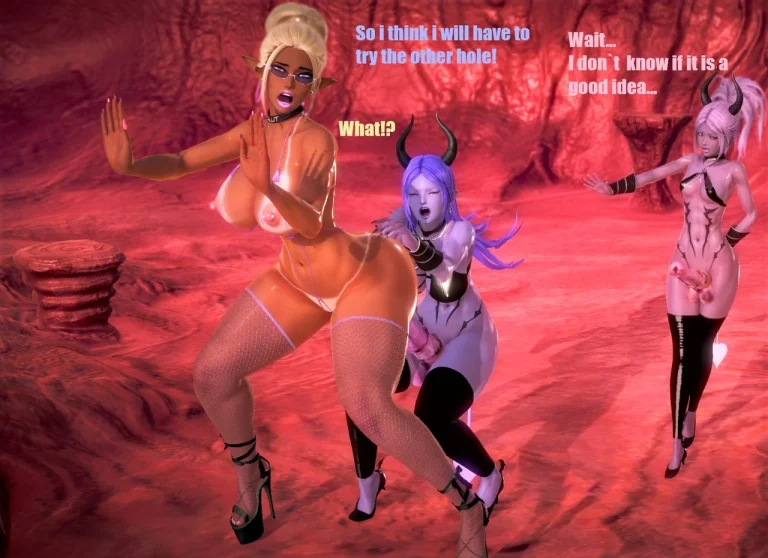 Succubus Vs Sluts 2 porn comic picture 46