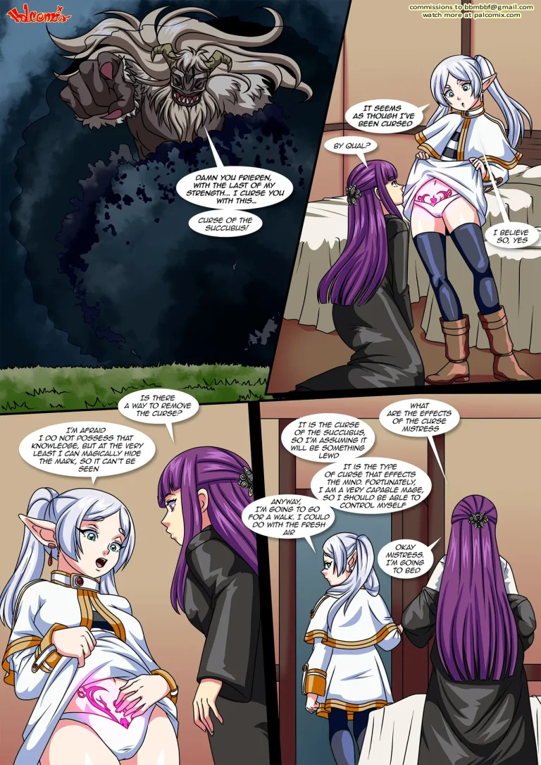 Succubus's Curse porn comic picture 2