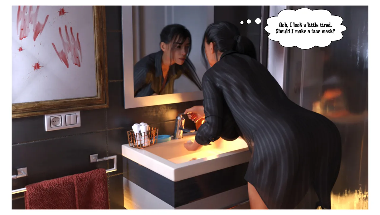 Sugar Mom's Halloween porn comic picture 3