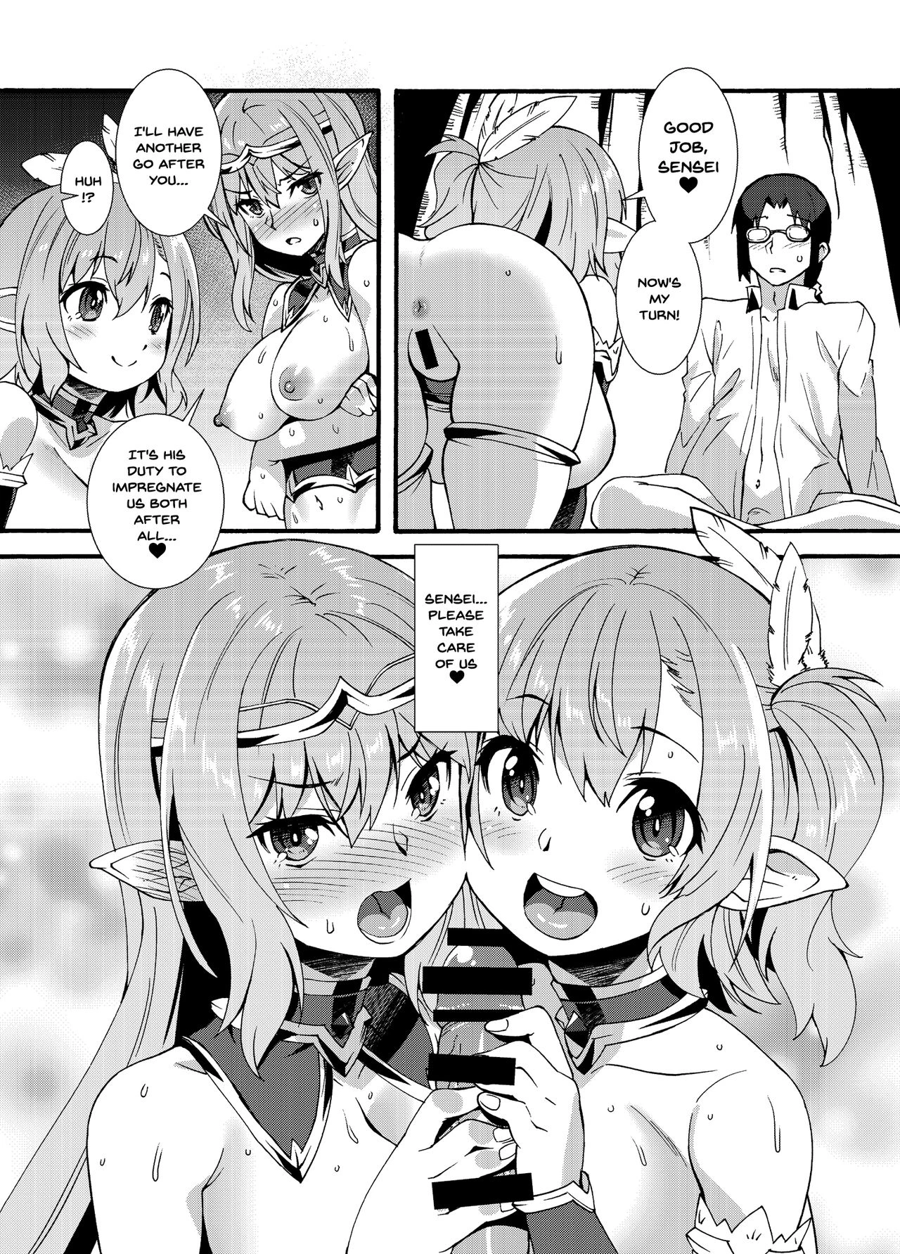 Sukebe Elf Tanbouki 2 | Lewd Elf Tanbouki 2 porn comic picture 26