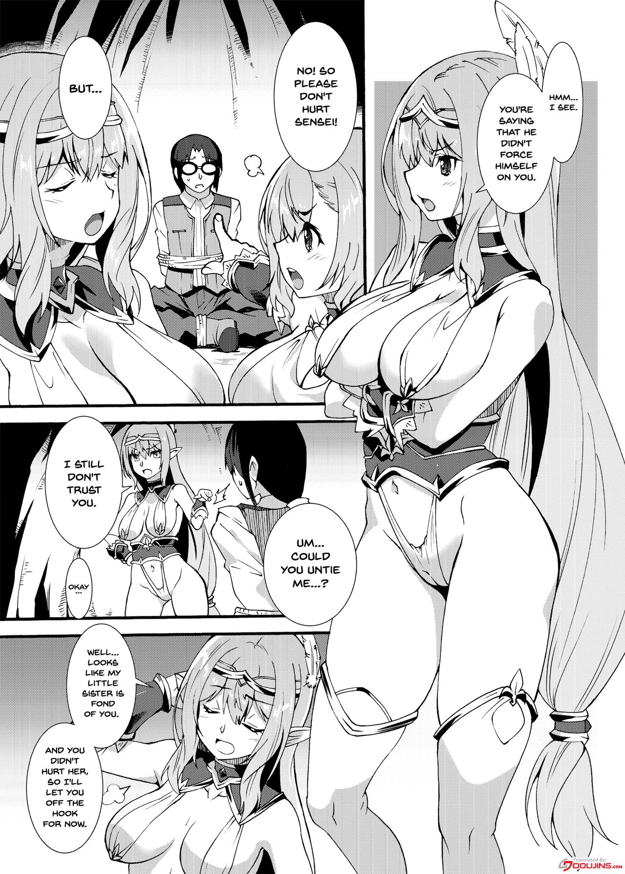 Sukebe Elf Tanbouki 2 | Lewd Elf Tanbouki 2 porn comic picture 3