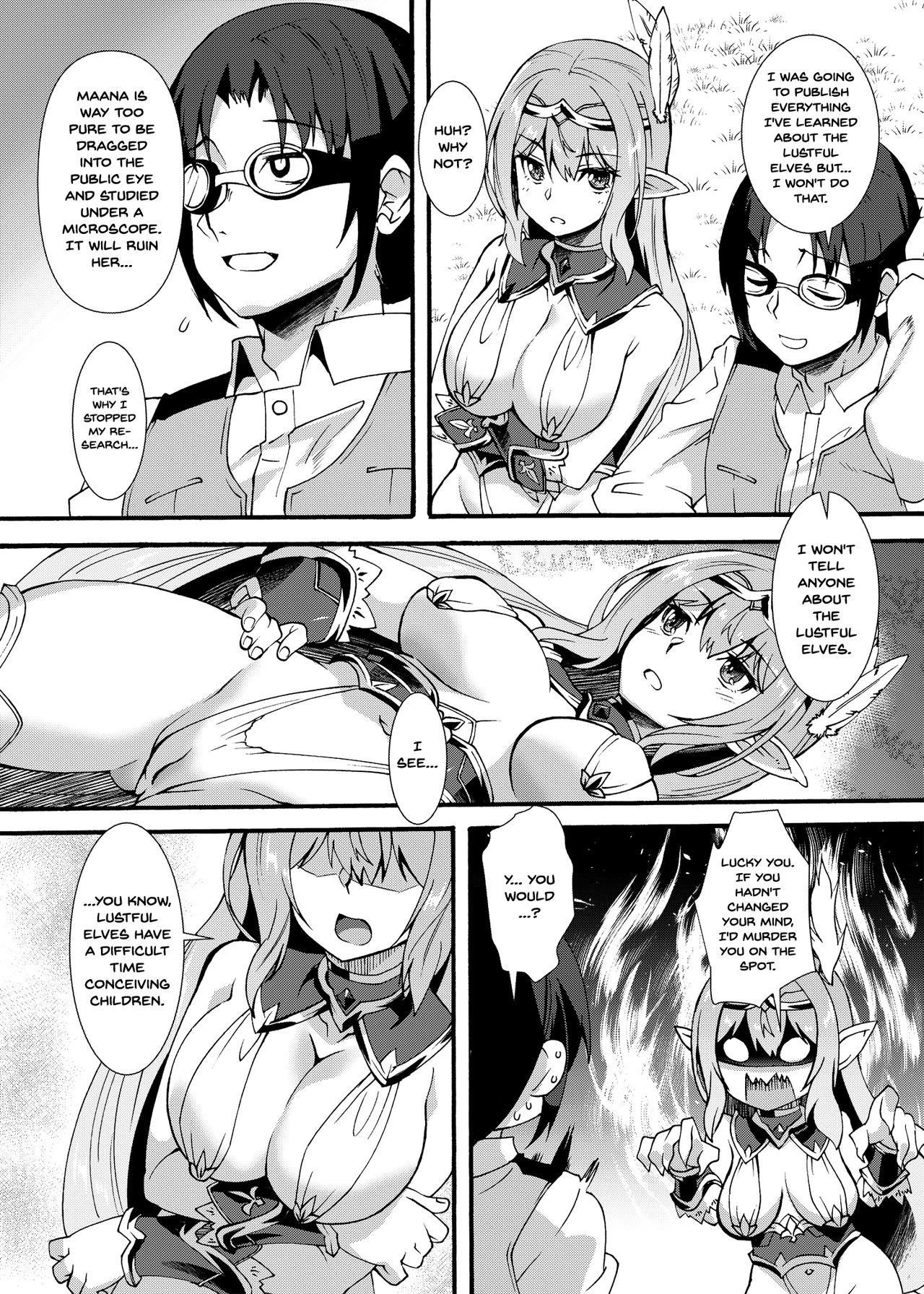 Sukebe Elf Tanbouki 2 | Lewd Elf Tanbouki 2 porn comic picture 5