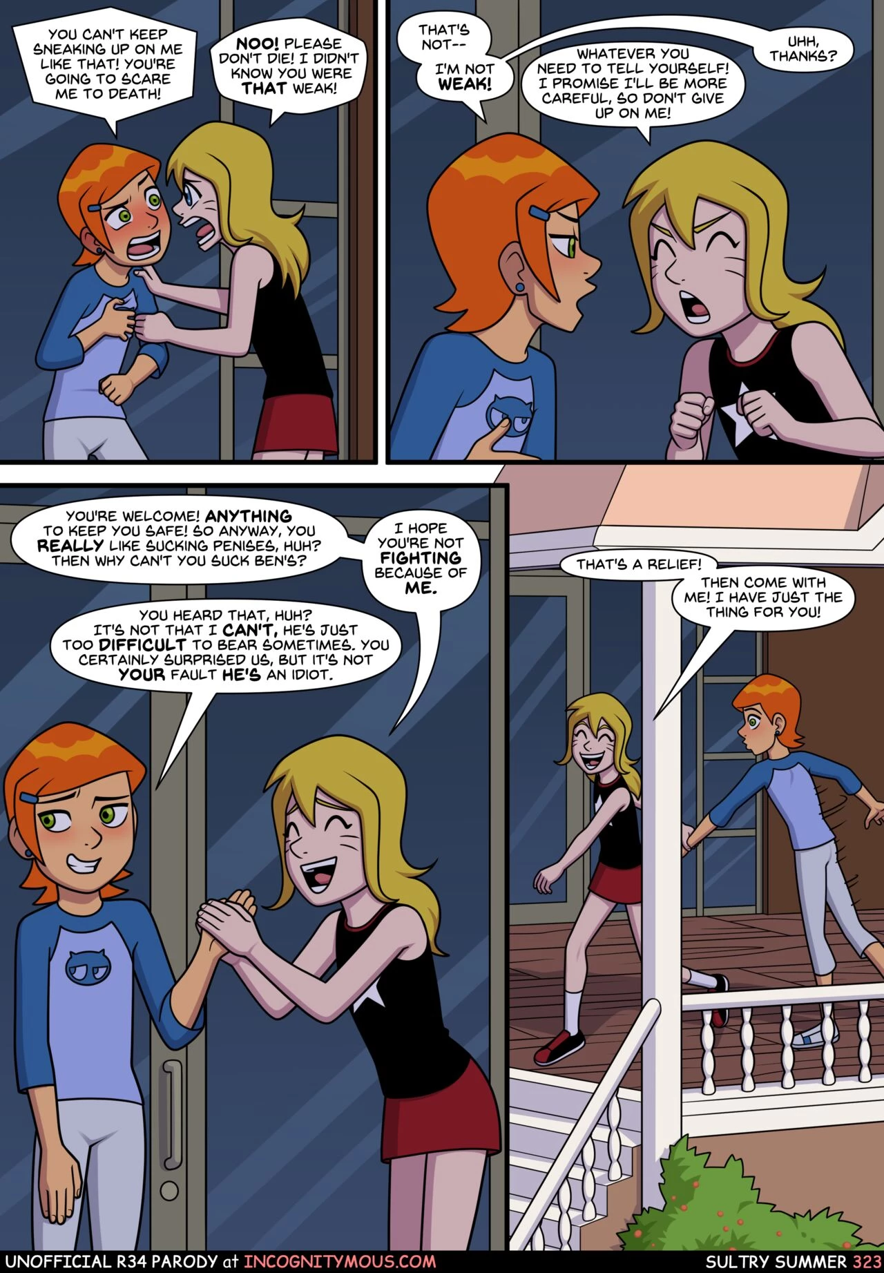 Sultry Summer Part 5 porn comic picture 11