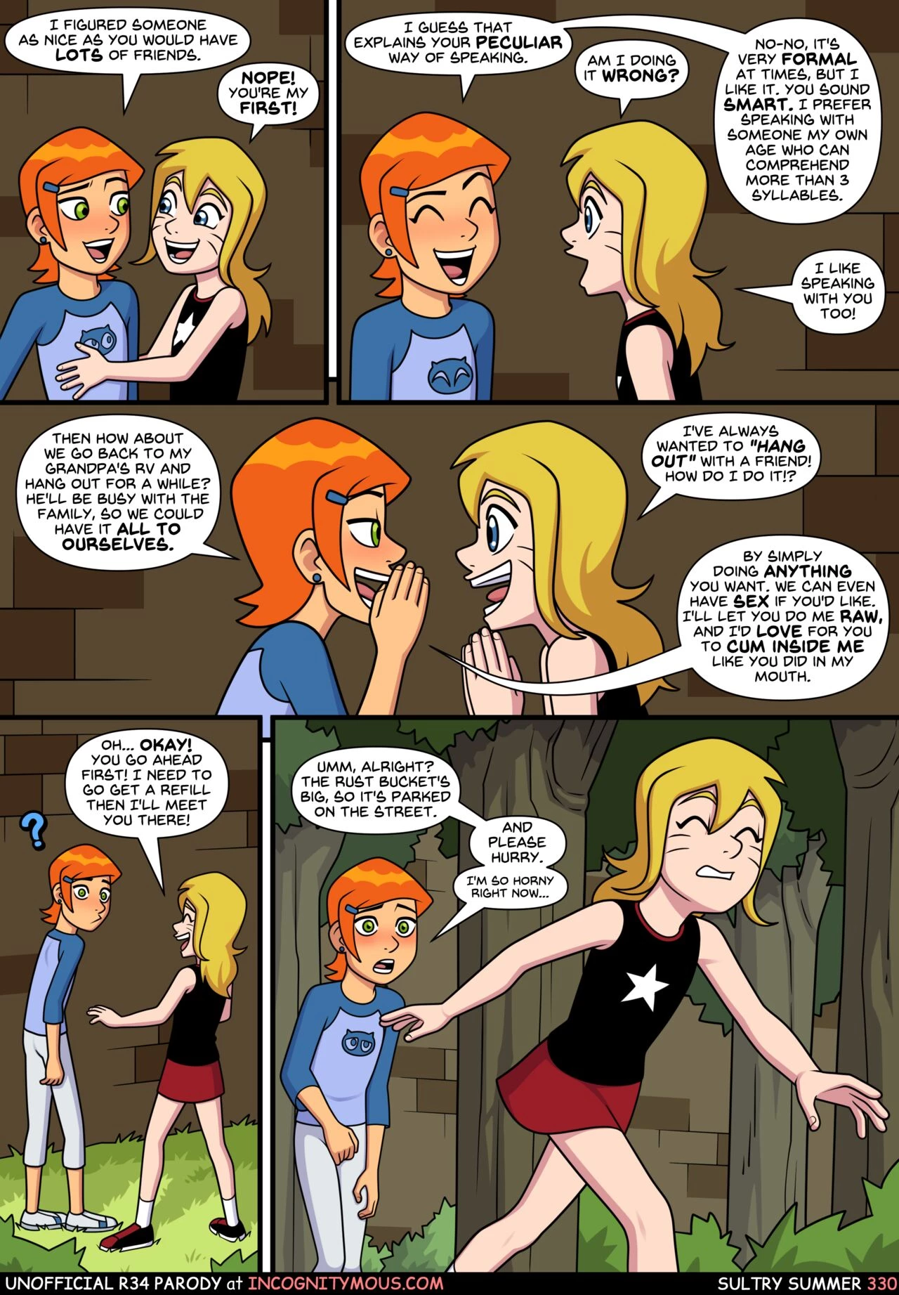 Sultry Summer Part 5 porn comic picture 18