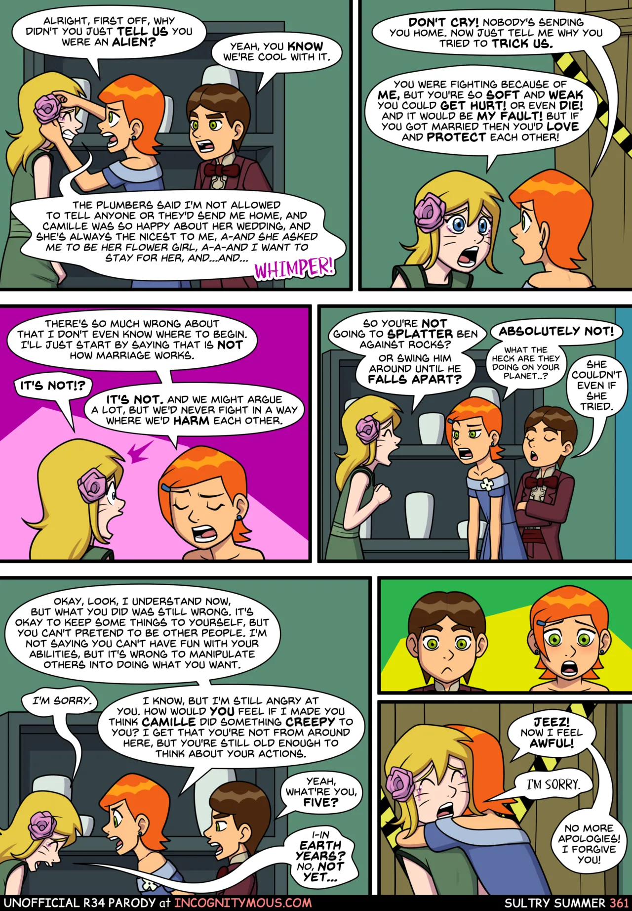 Sultry Summer Part 5 porn comic picture 49