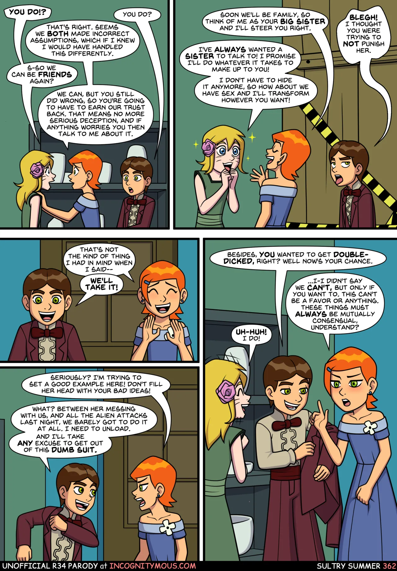 Sultry Summer Part 5 porn comic picture 50