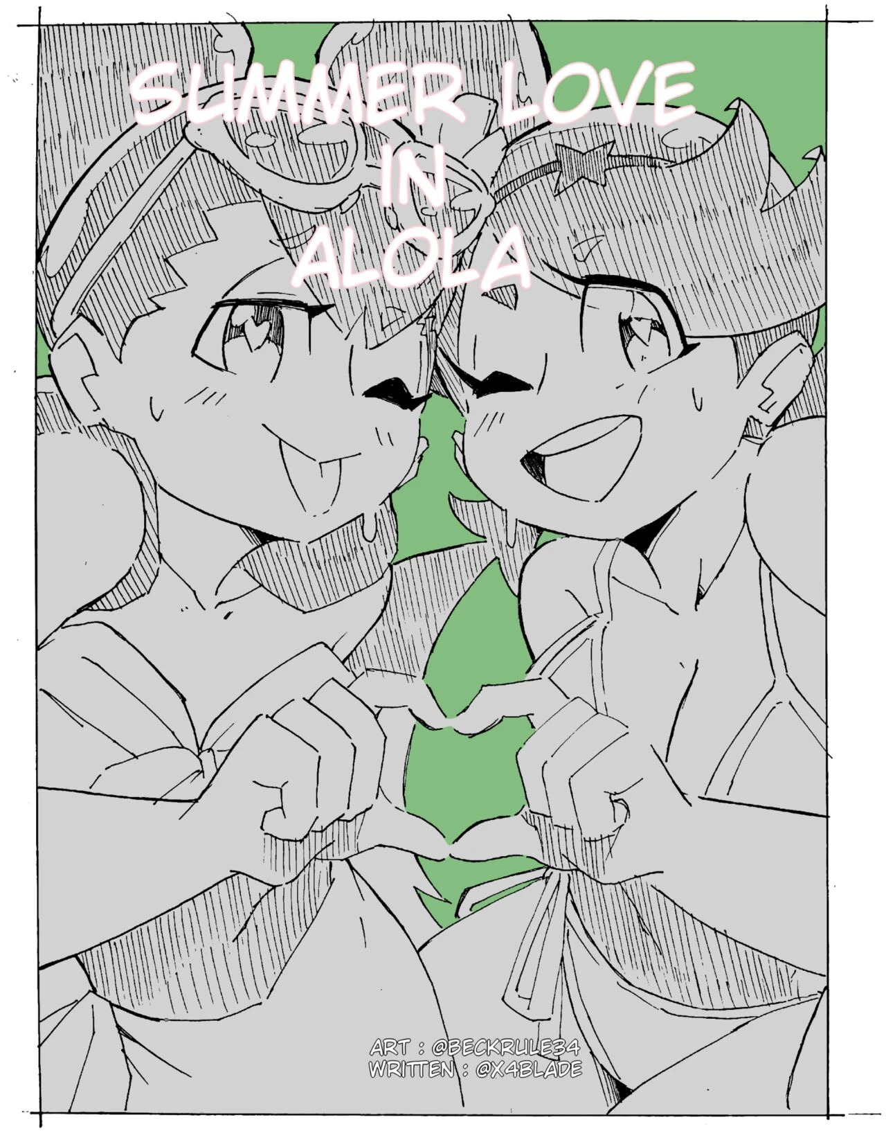 Summer Love in Alola porn comic picture 1