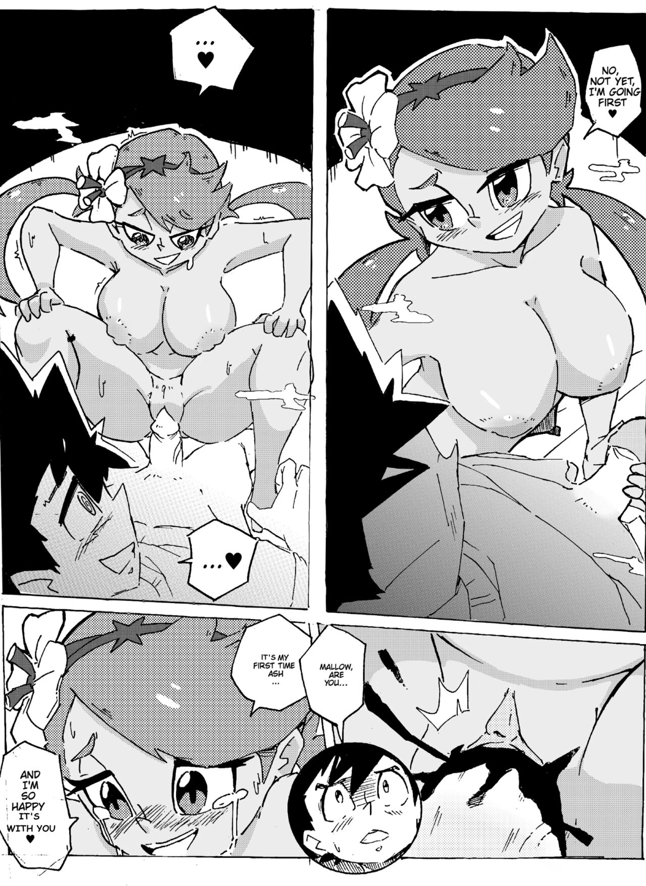 Summer Love in Alola porn comic picture 11