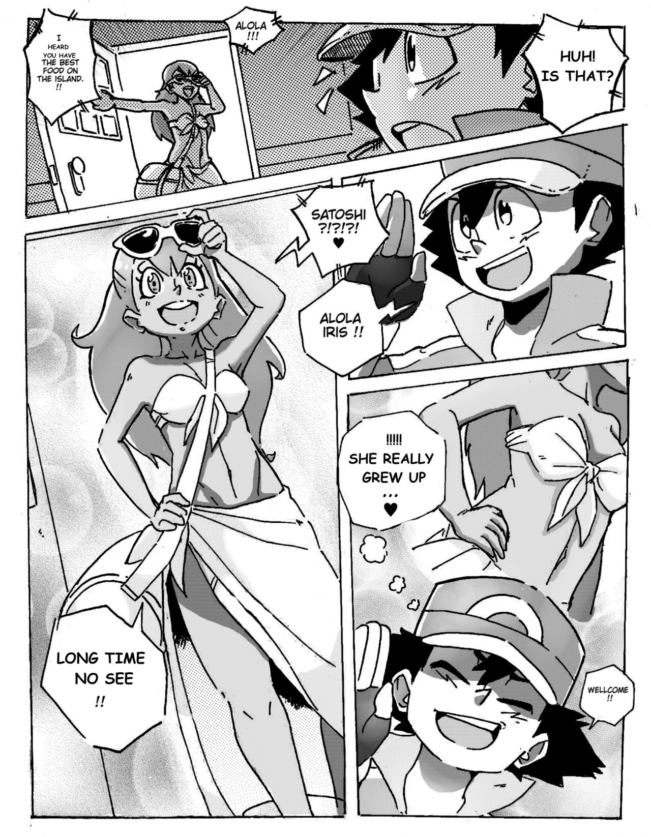 Summer Love in Alola porn comic picture 5