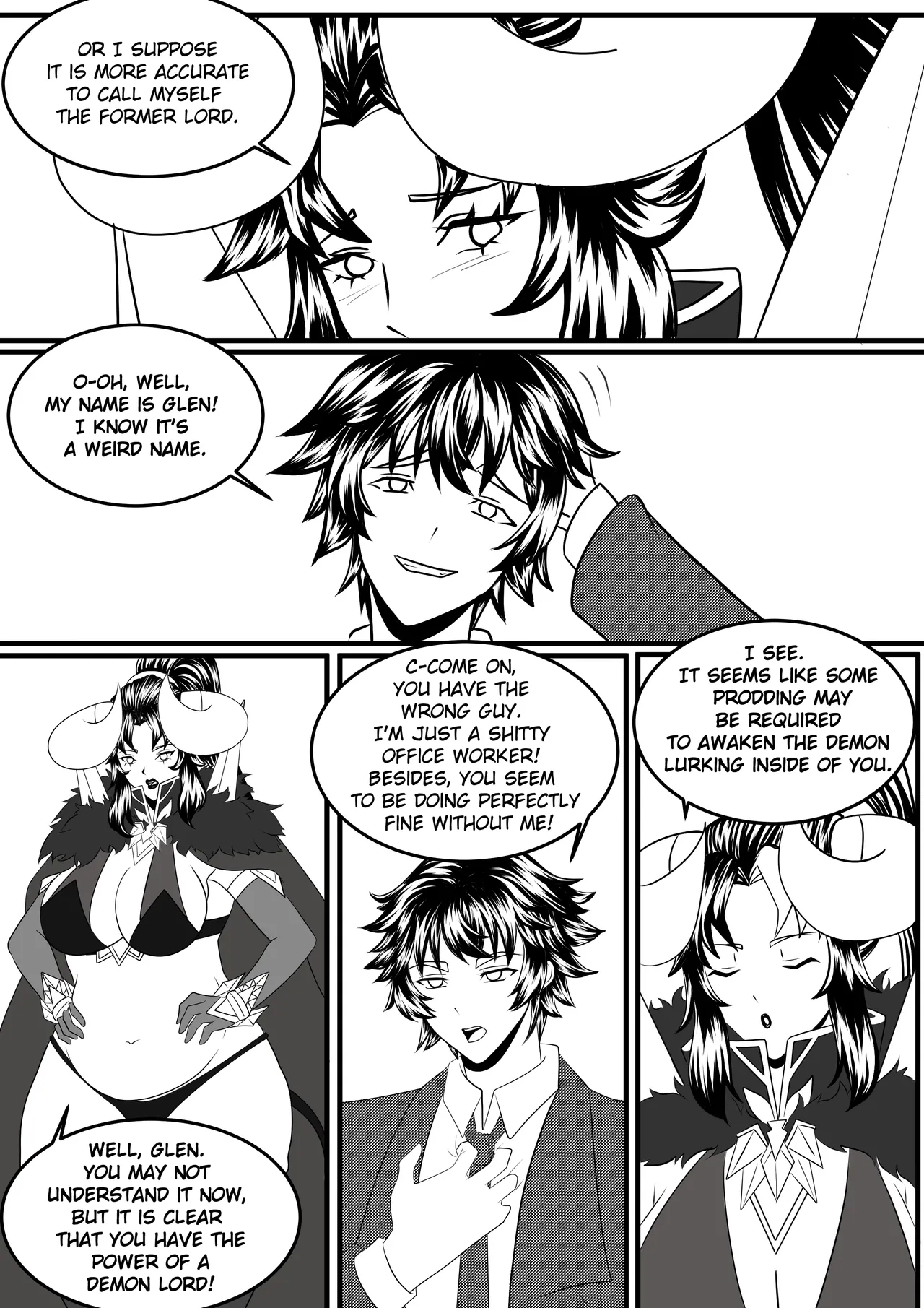 Summoning of the Wannabe Demon Lord porn comic picture 10