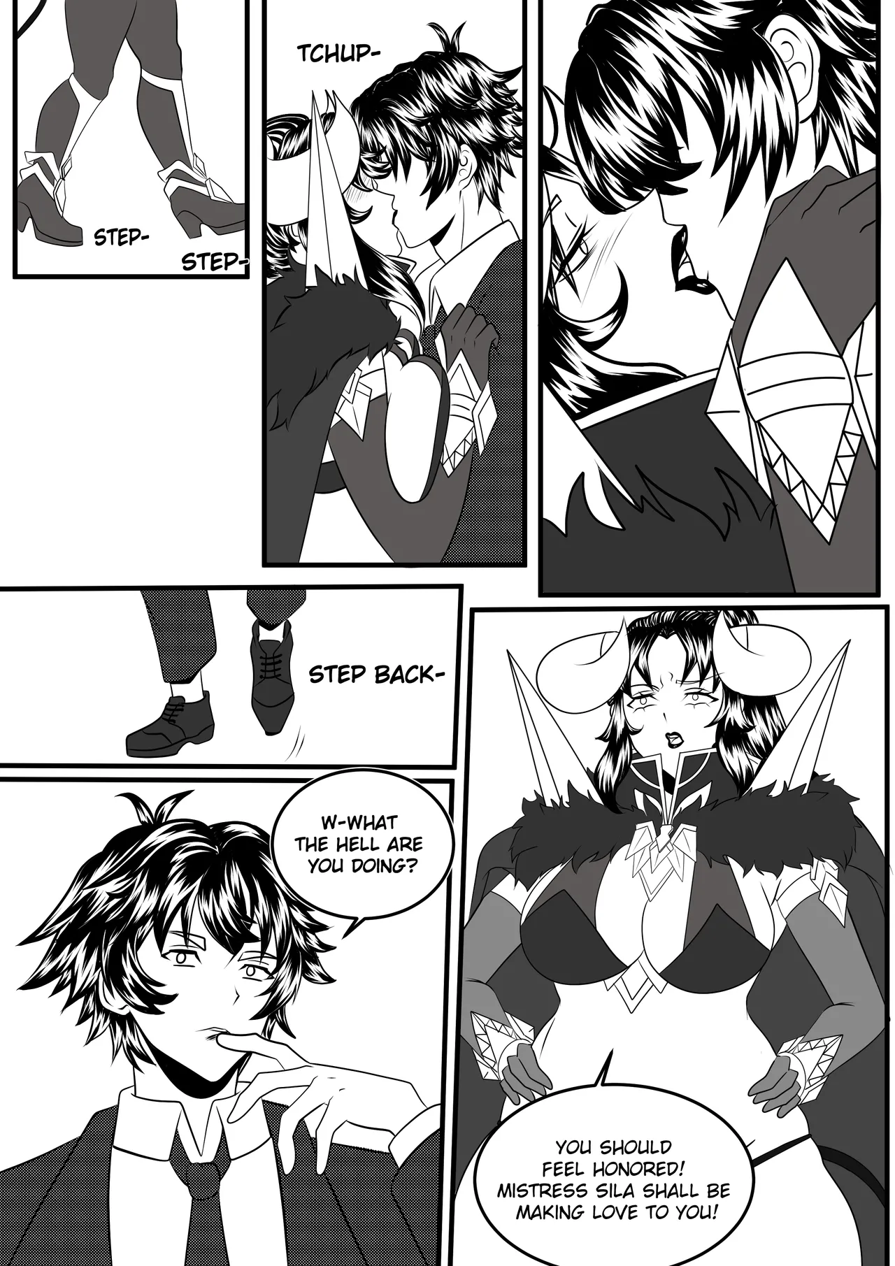 Summoning of the Wannabe Demon Lord porn comic picture 11