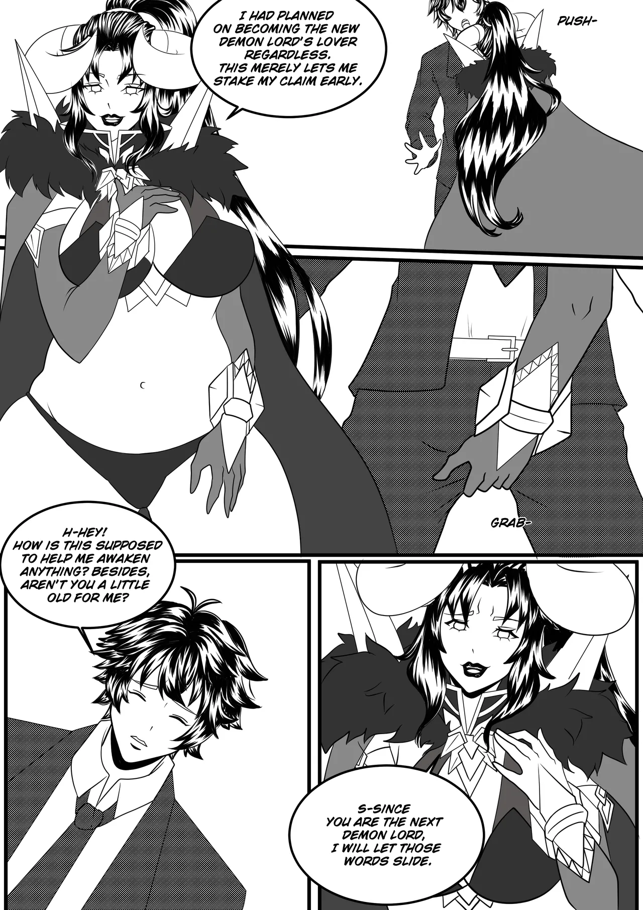 Summoning of the Wannabe Demon Lord porn comic picture 12