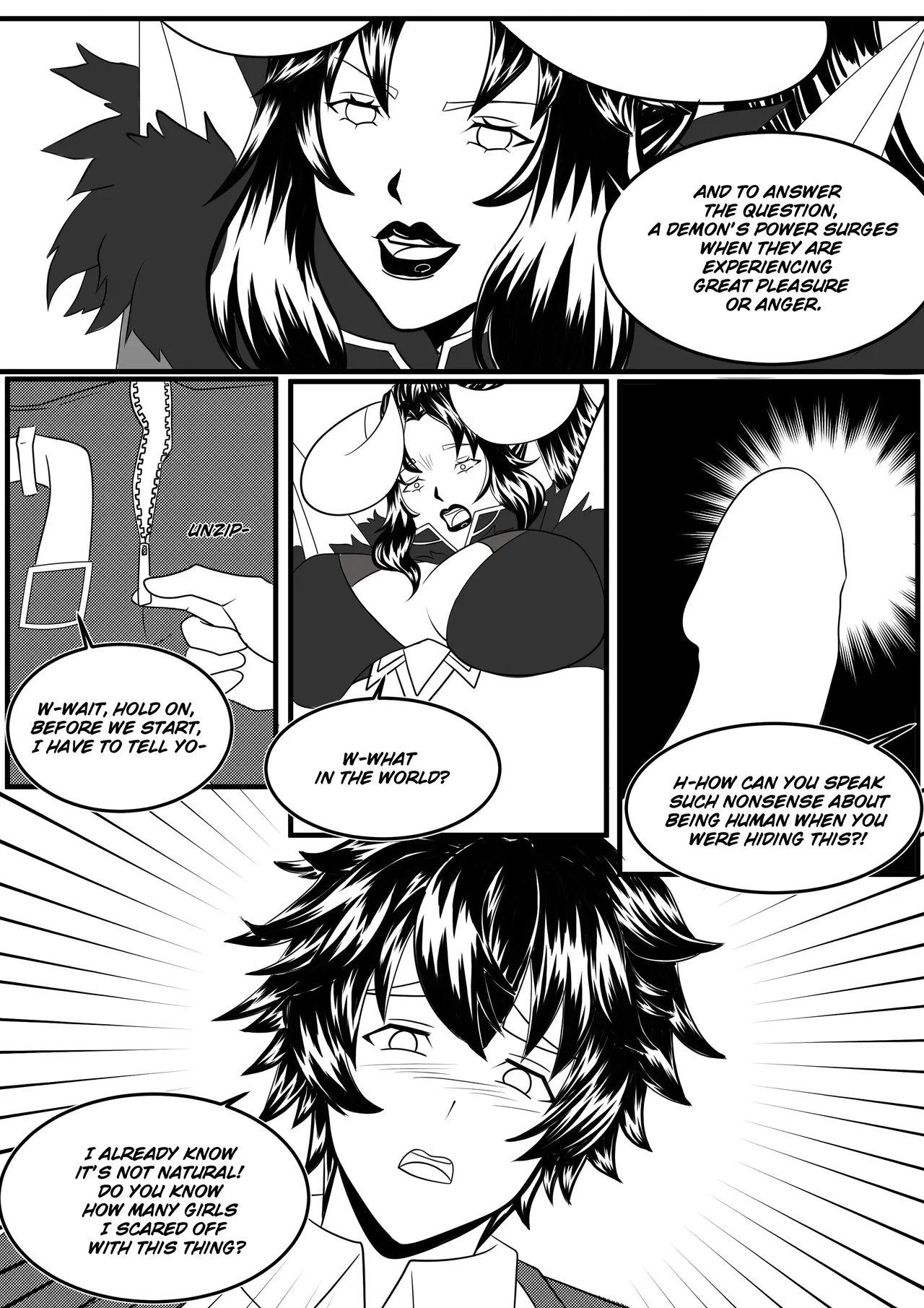 Summoning of the Wannabe Demon Lord porn comic picture 13