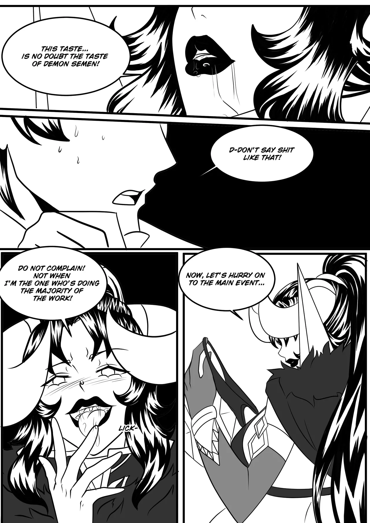 Summoning of the Wannabe Demon Lord porn comic picture 17