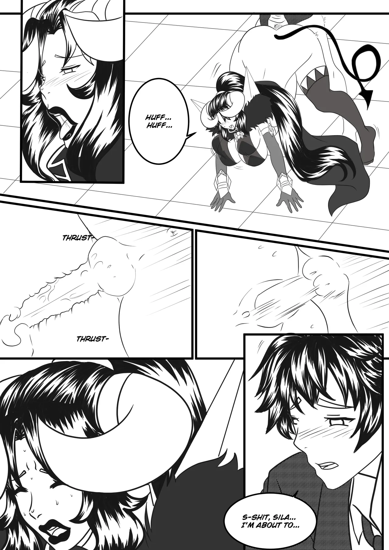 Summoning of the Wannabe Demon Lord porn comic picture 21