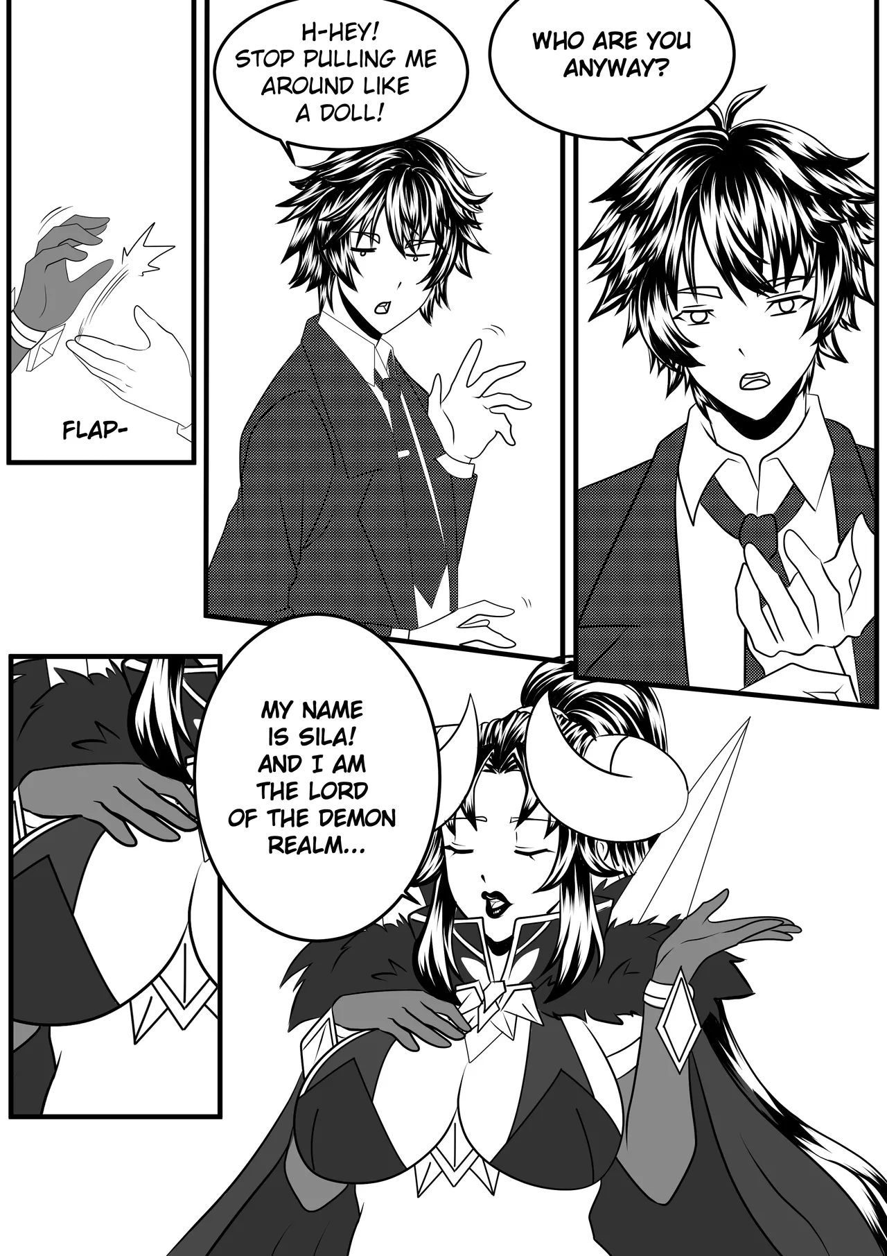 Summoning of the Wannabe Demon Lord porn comic picture 9