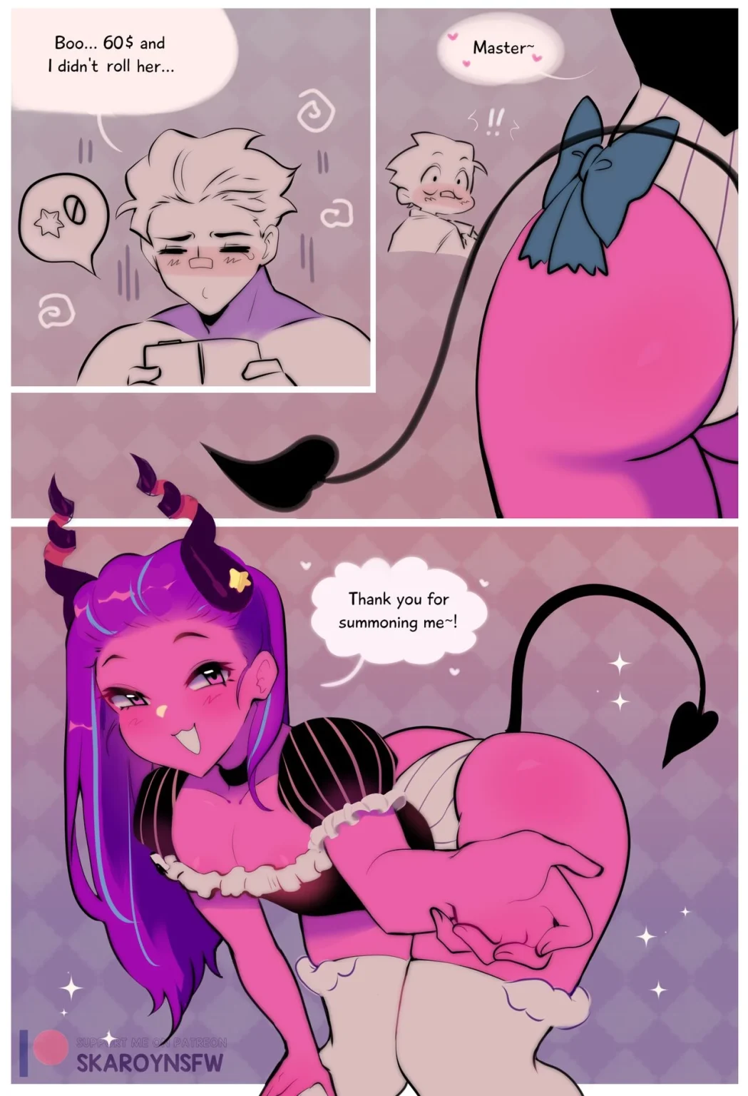 Summoning porn comic picture 1