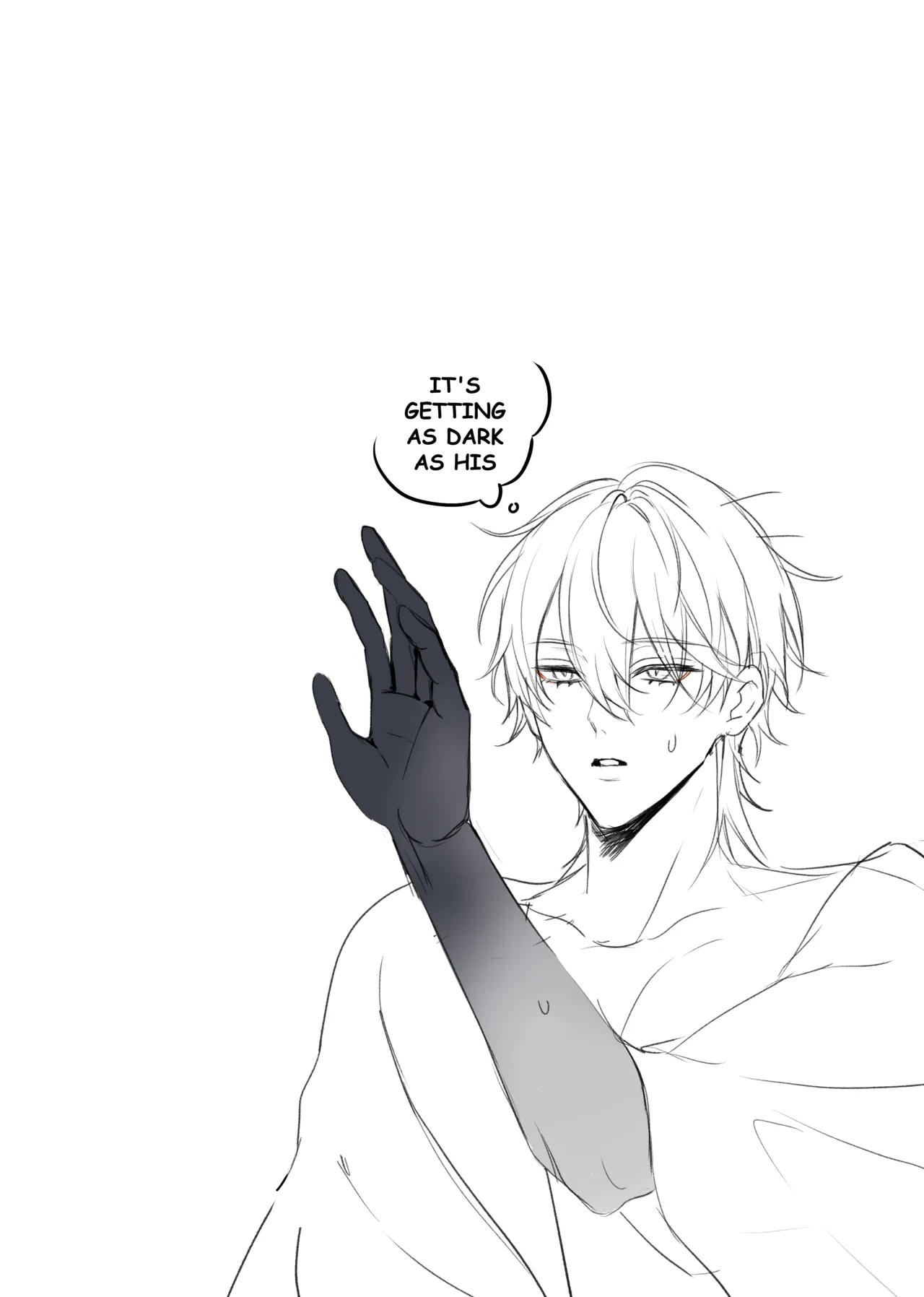 Sunday x Caelus/ Demon King x Knight AU porn comic picture 22