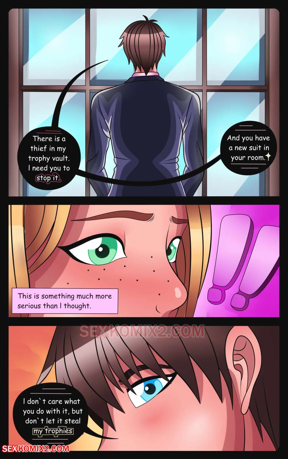 Super Blonde Girl Anastasia porn comic picture 6
