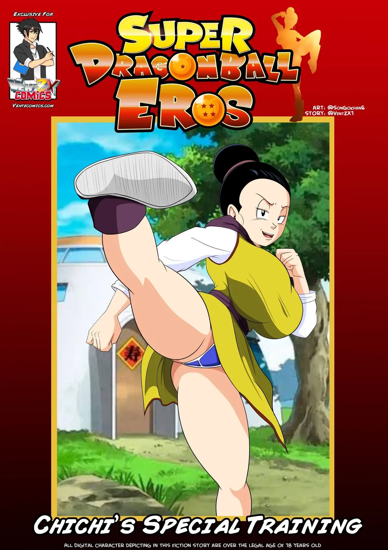 Super Dragon Ball Eros - Chichi's Special Training porn comic picture 1