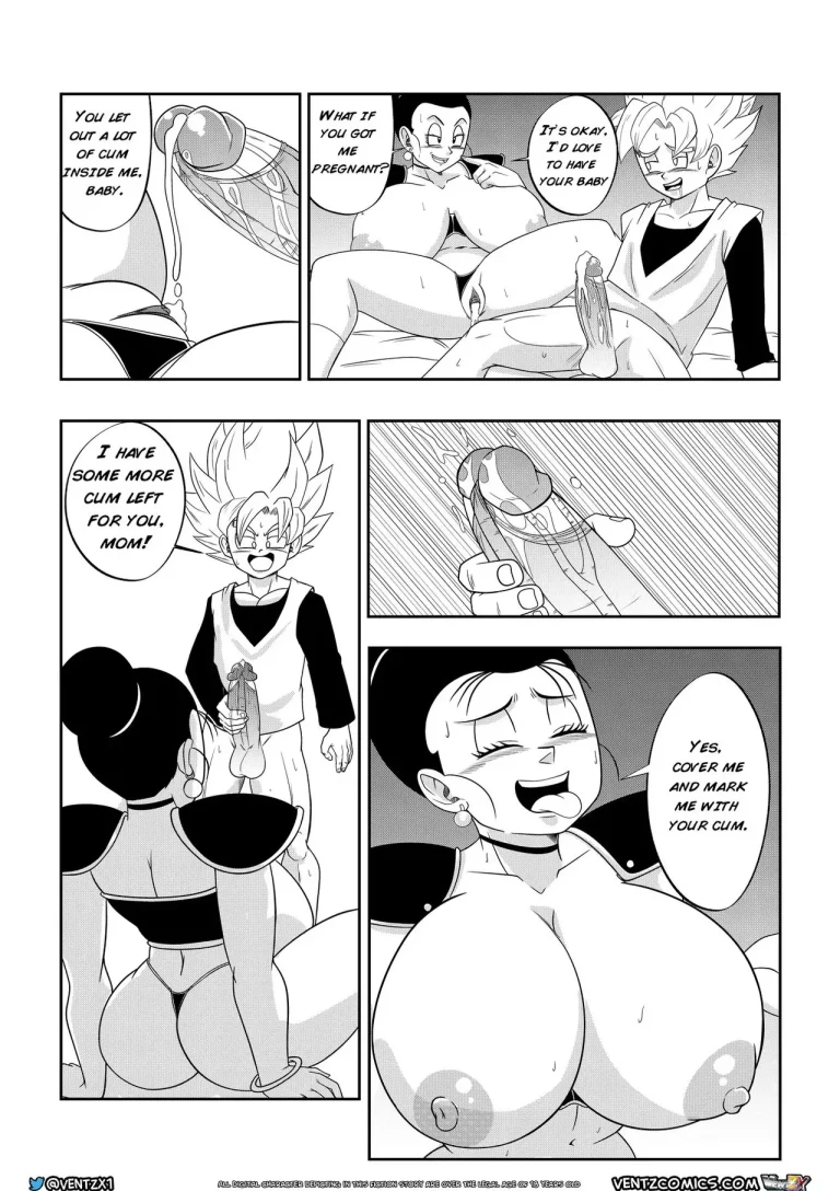 Super Dragon Ball Eros - Chichi's Special Training porn comic picture 15