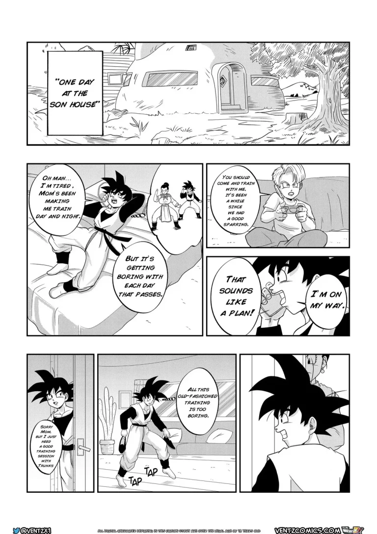 Super Dragon Ball Eros - Chichi's Special Training porn comic picture 2