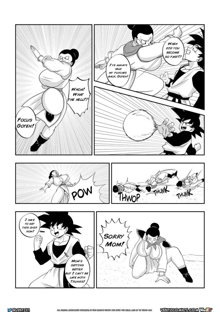 Super Dragon Ball Eros - Chichi's Special Training porn comic picture 5