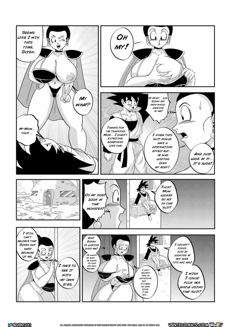 Super Dragon Ball Eros - Chichi's Special Training porn comic picture 8