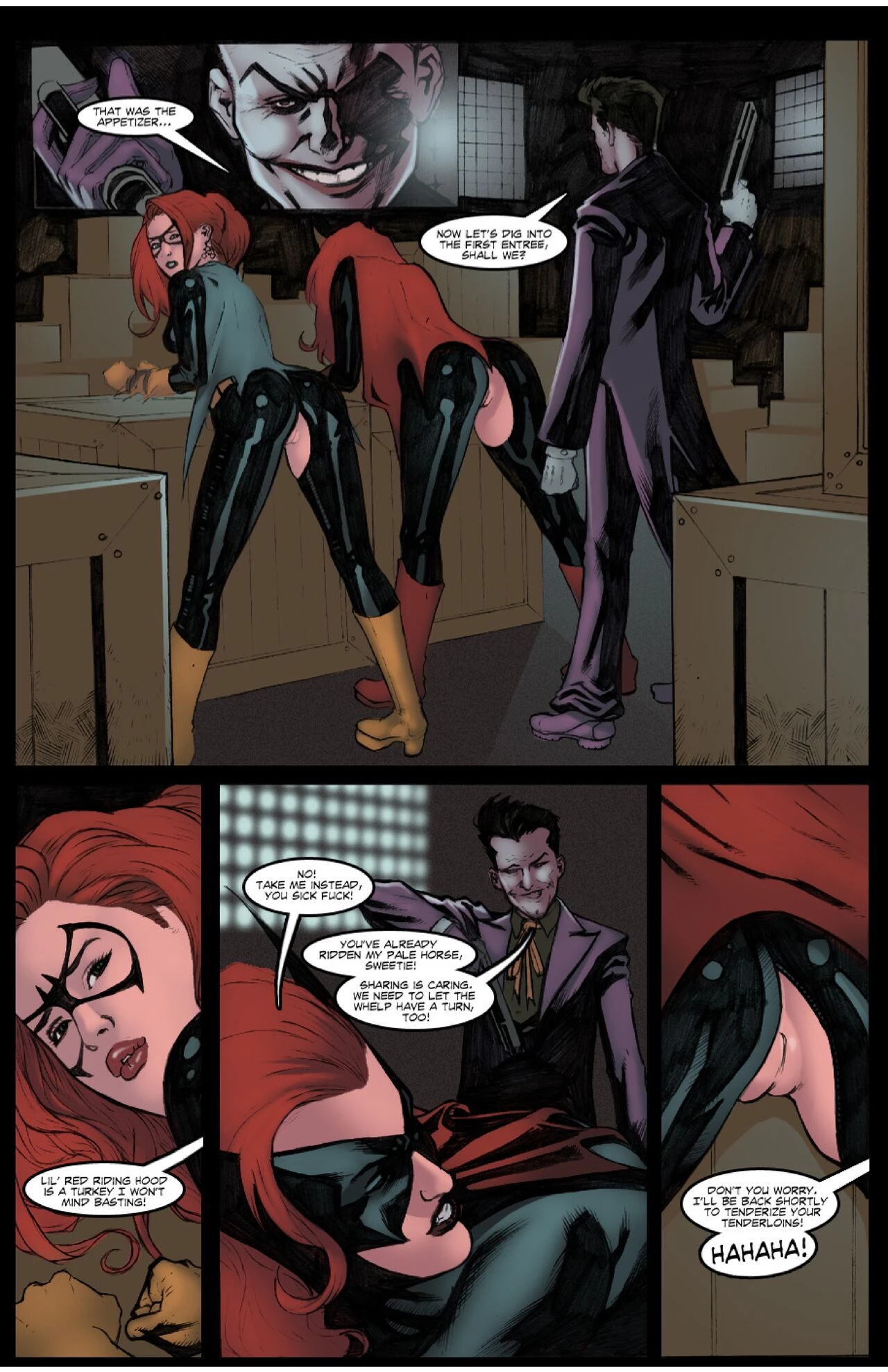 Superheroes After Dark 2 porn comic picture 34