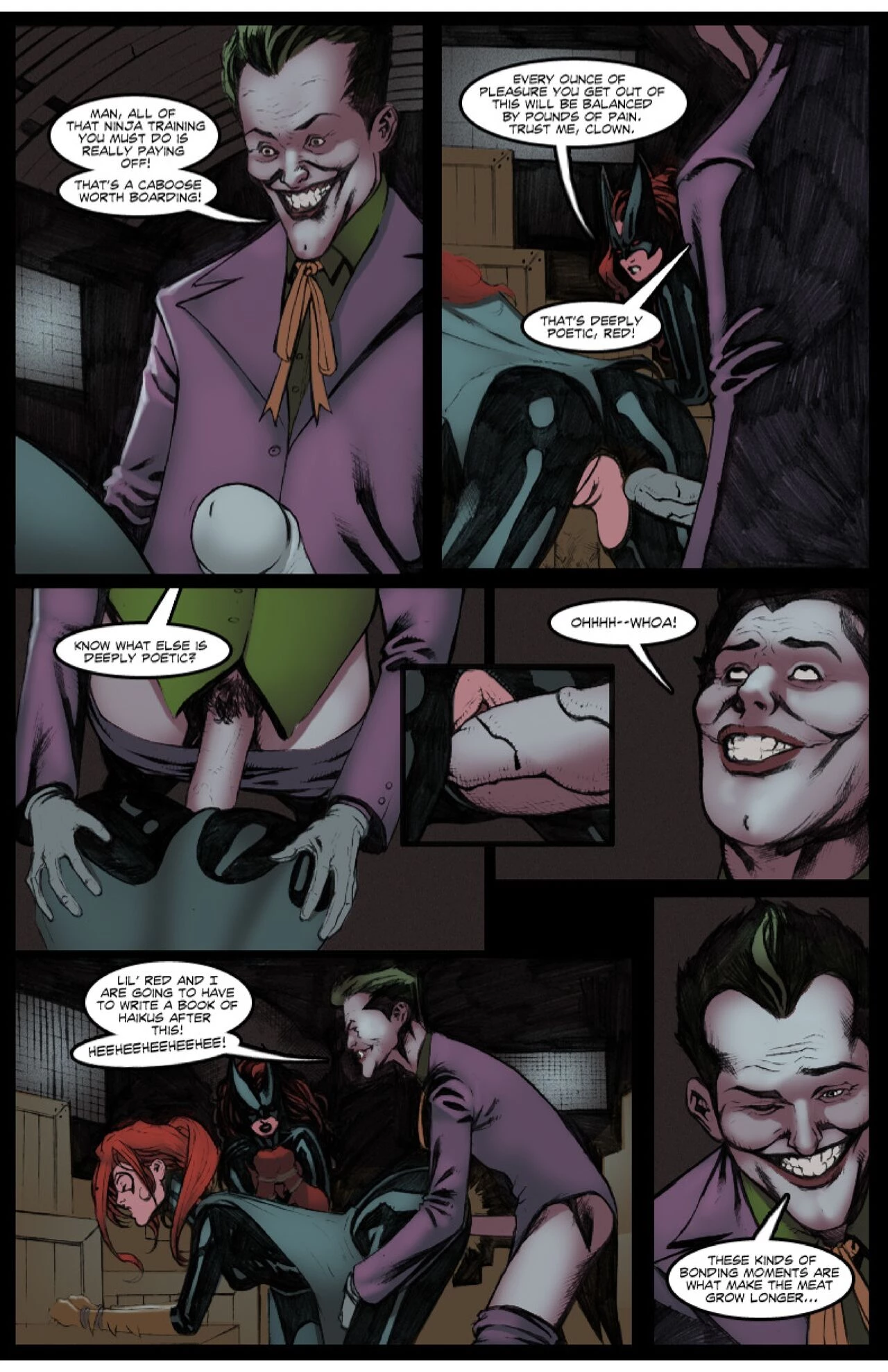 Superheroes After Dark 2 porn comic picture 35