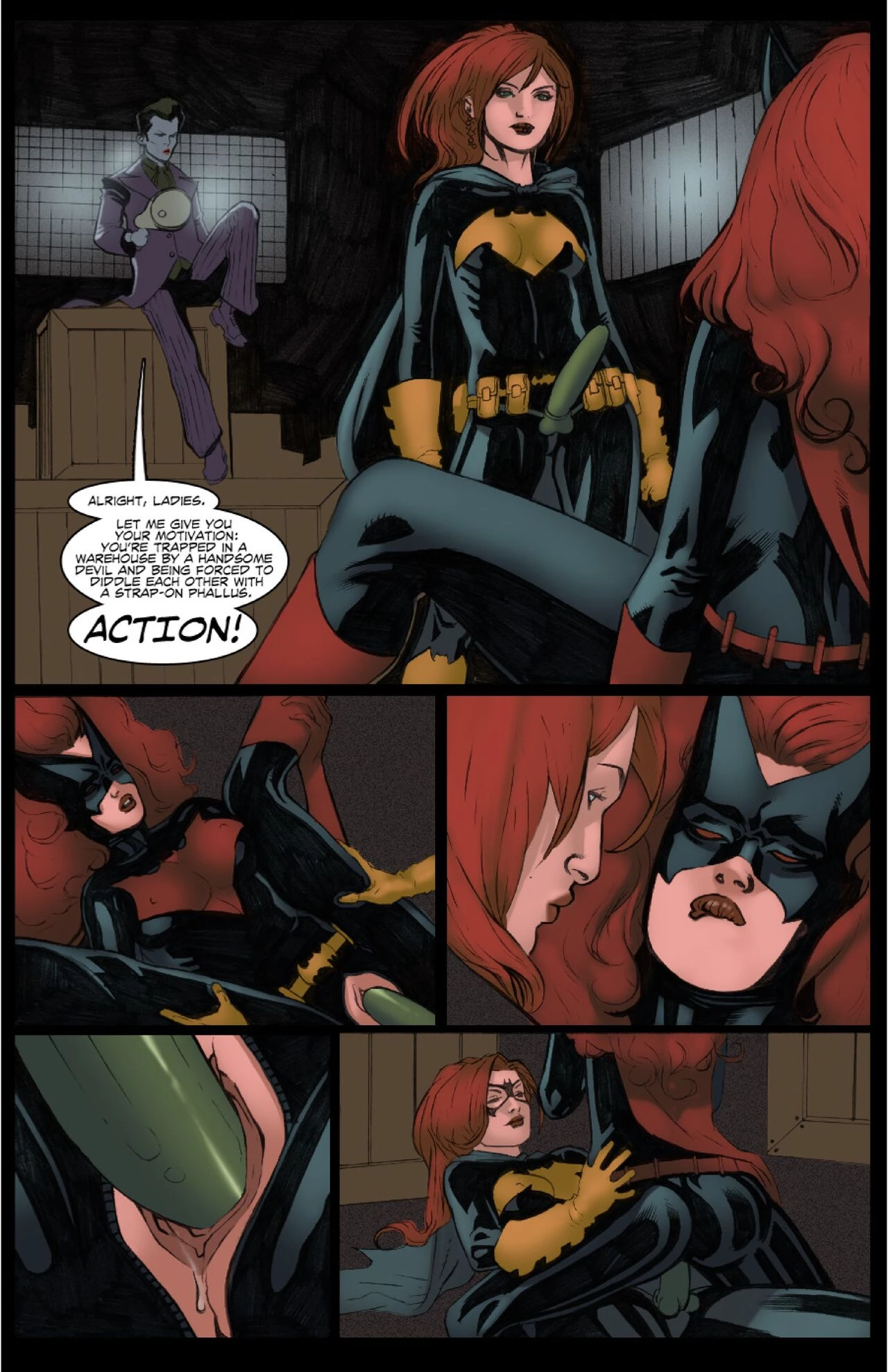 Superheroes After Dark 2 porn comic picture 39