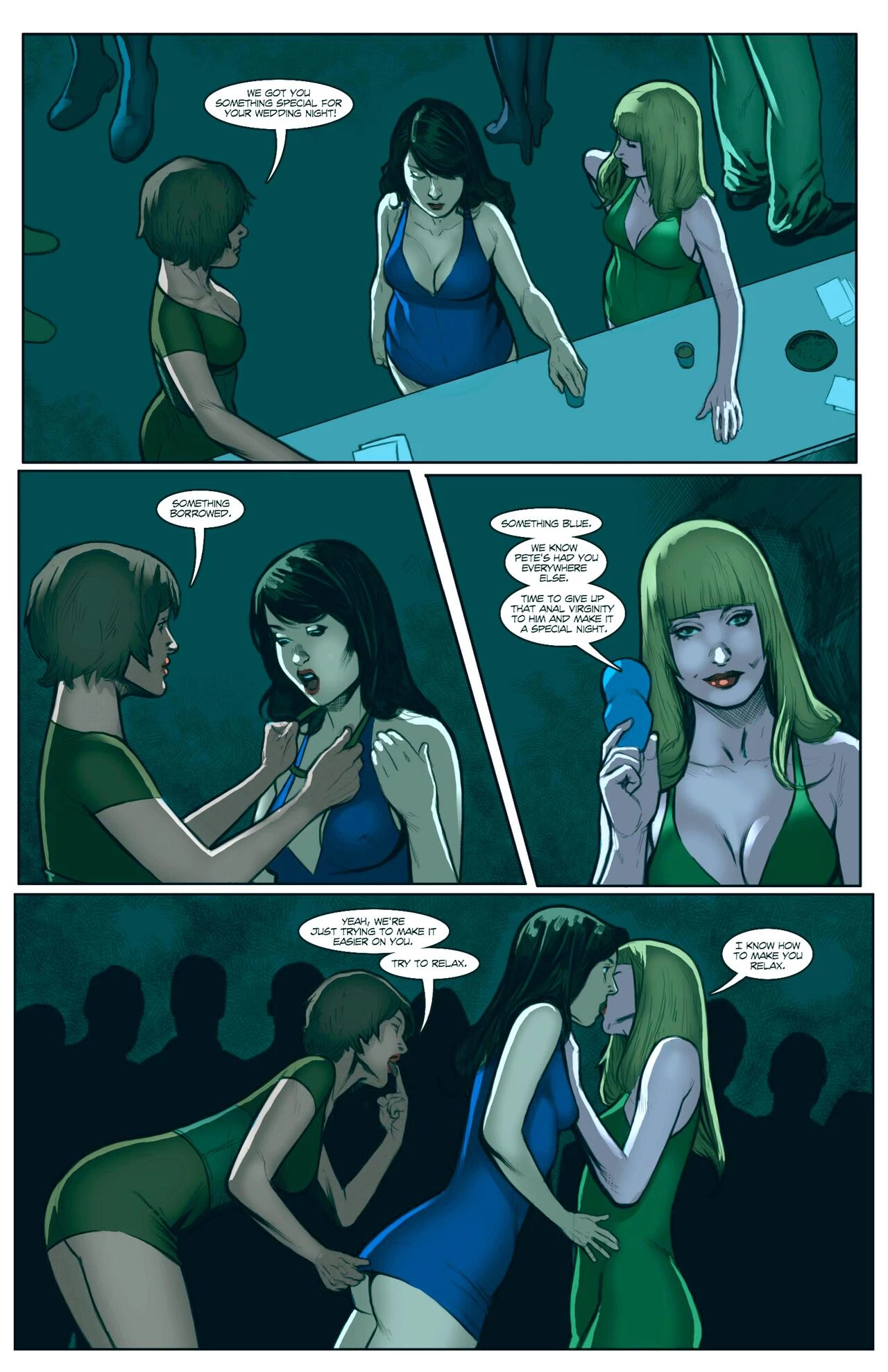 Superheroes After Dark 2 porn comic picture 45