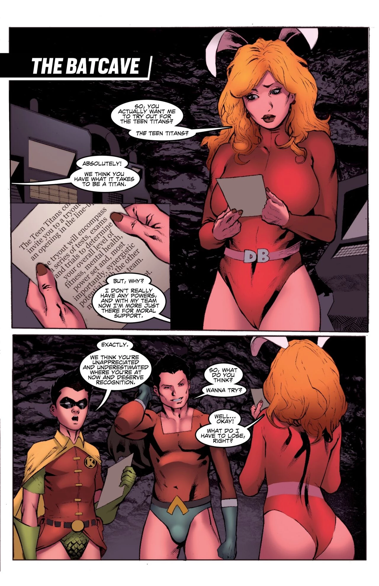Superheroes After Dark 2 porn comic picture 5