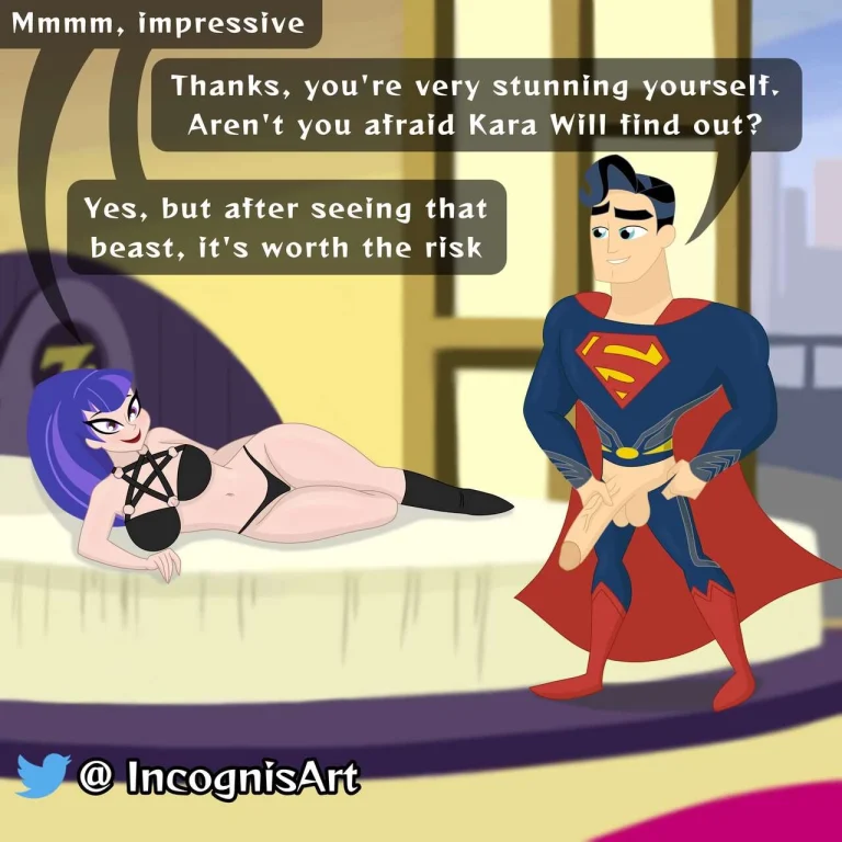 Superman Vs. porn comic picture 1