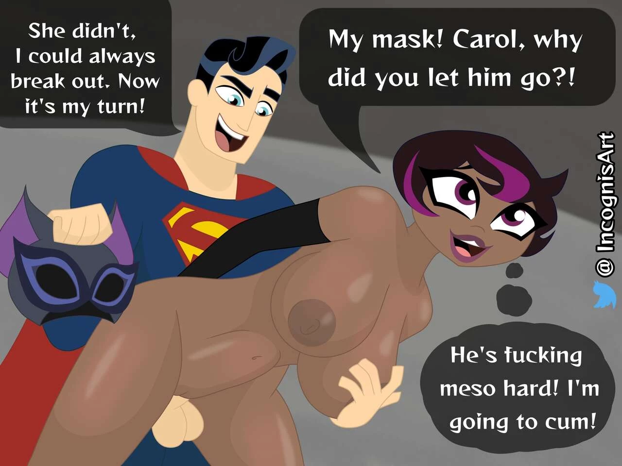 Superman Vs. porn comic picture 12