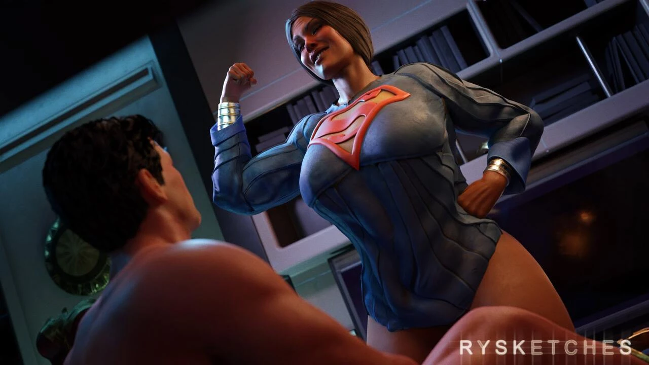 Superman vs Wonder Woman porn comic picture 21